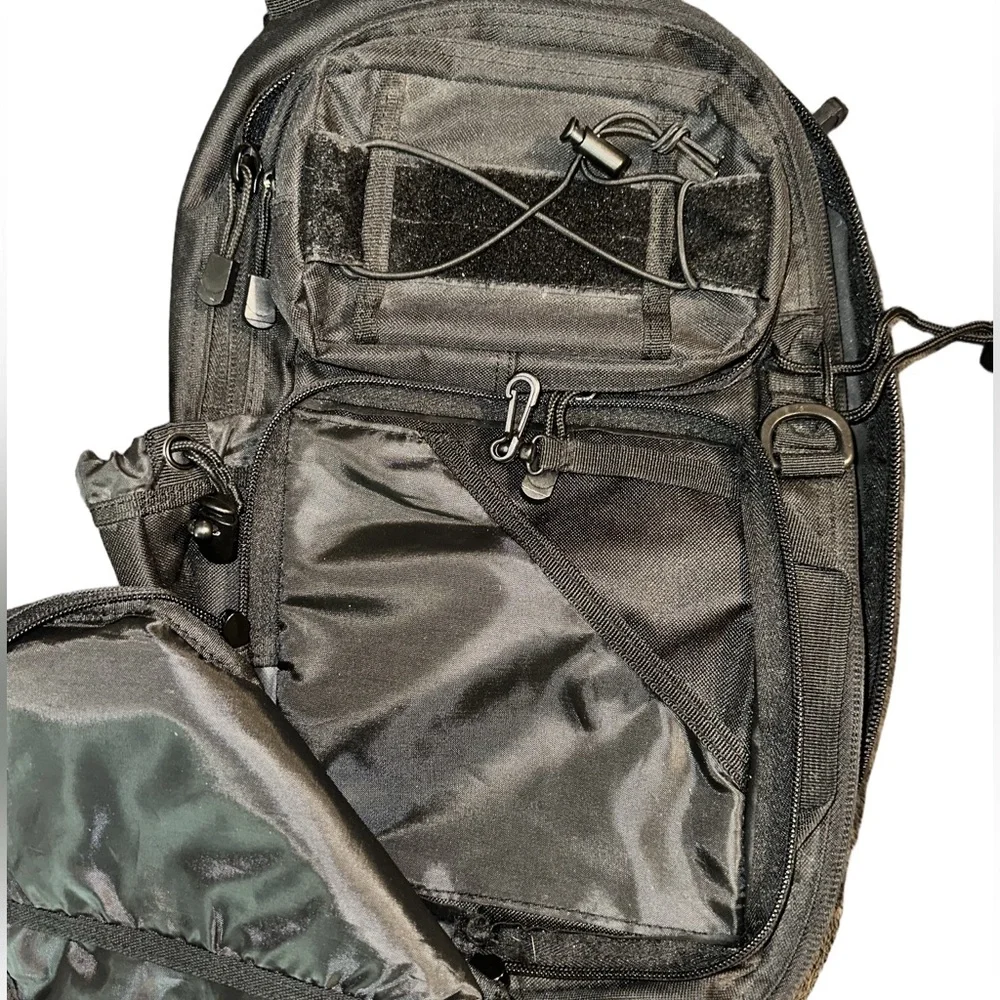 Helpline Tactical Black Backpack